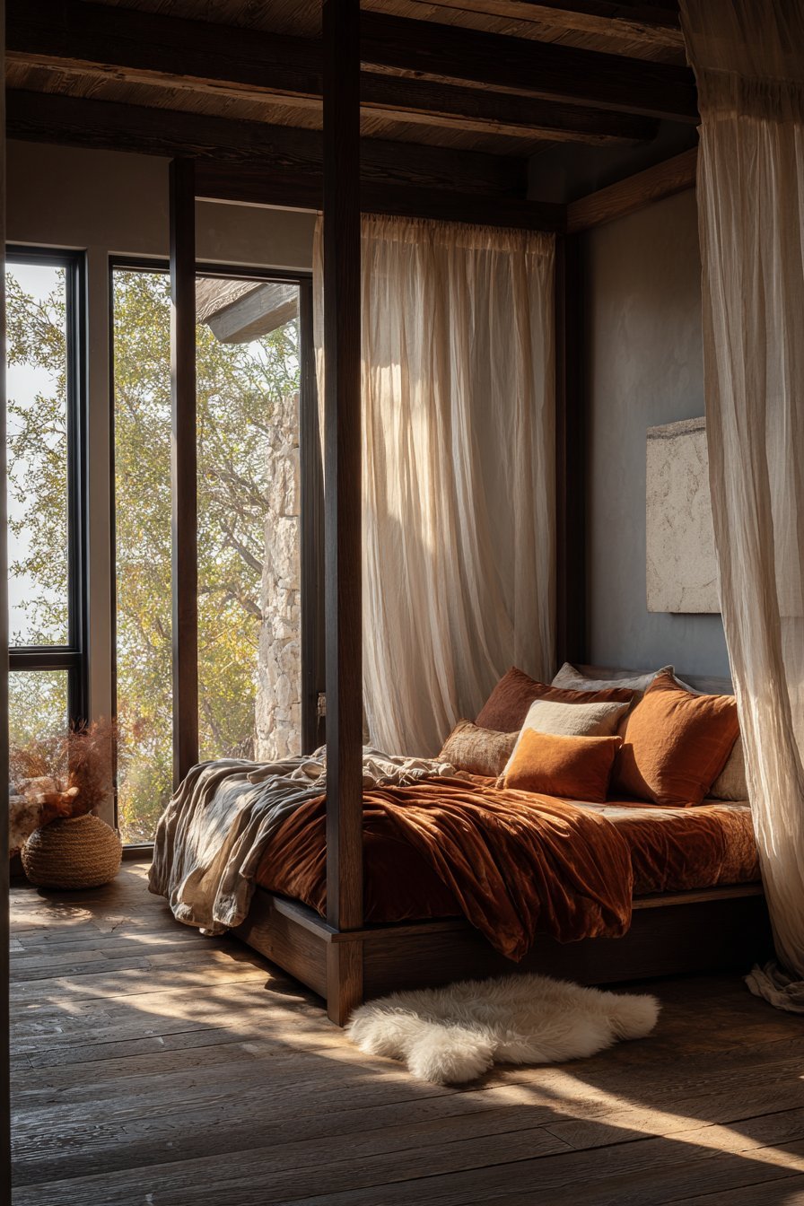 Botanical Gallery Wall Bedroom