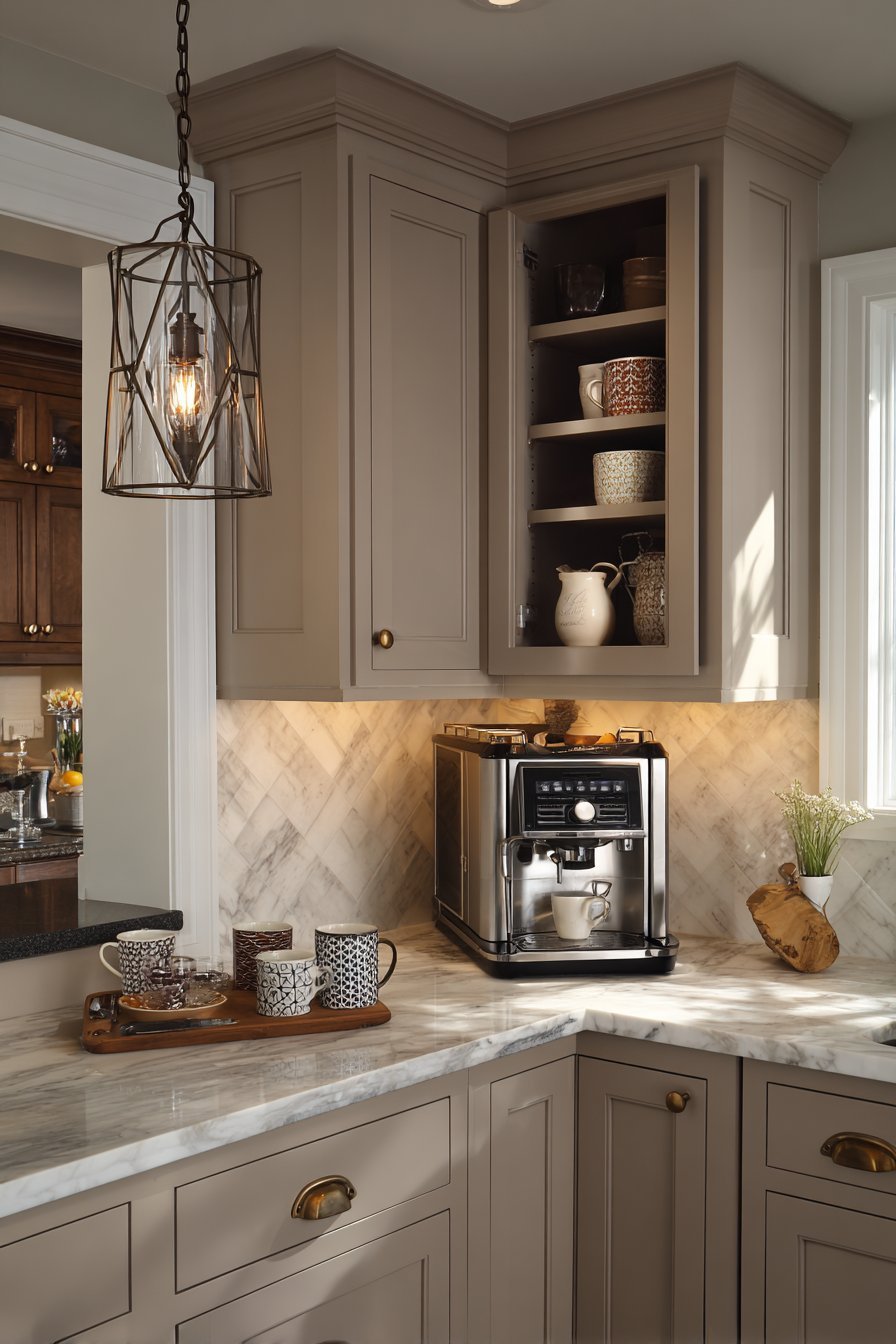 Dedicated Coffee Station Corner