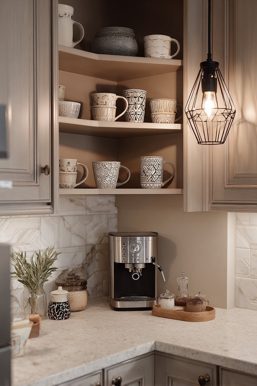 Dedicated Coffee Station Corner