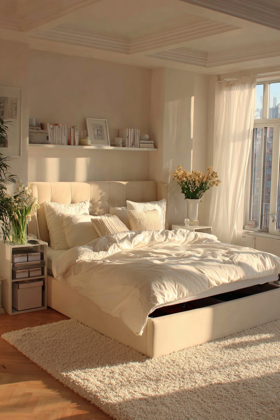 Space-Maximizing Small Bedroom