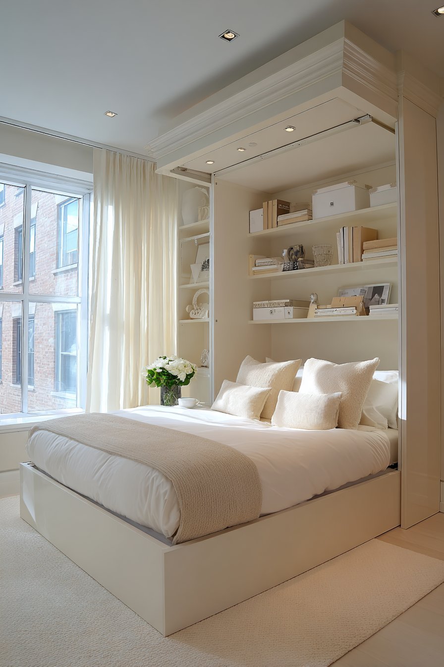 Space-Maximizing Small Bedroom