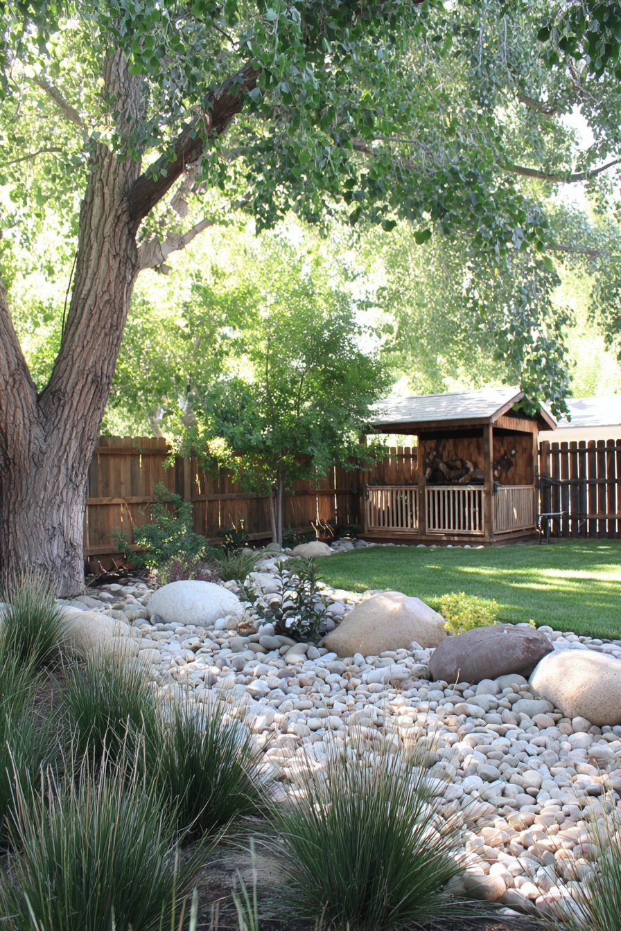 Underground Fence with Natural Markers