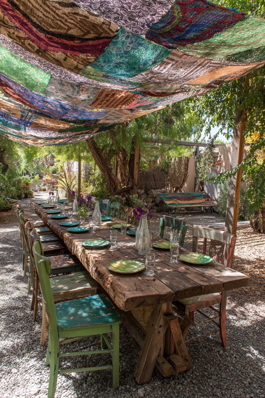 Reclaimed Wood Communal Dining