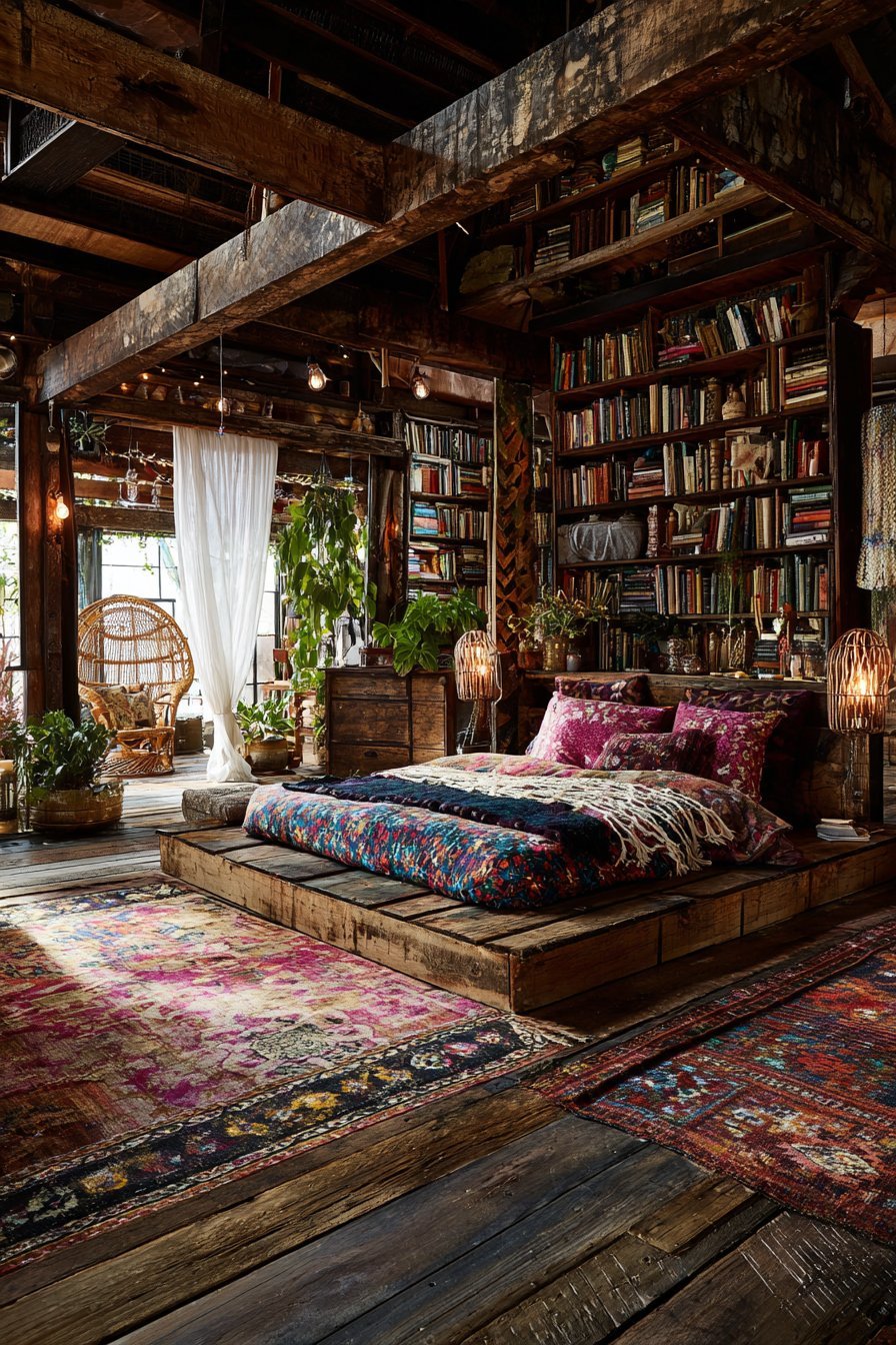 Bohemian Eclectic Book Haven