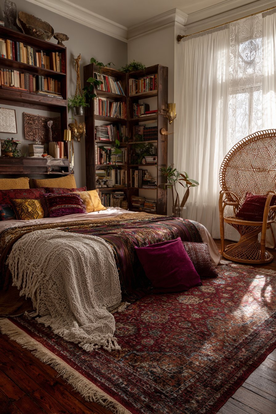 Bohemian Eclectic Book Haven