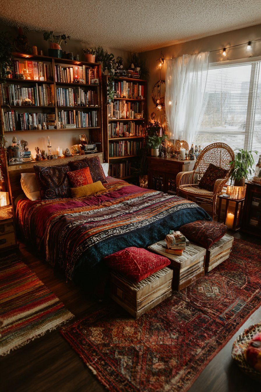 Bohemian Eclectic Book Haven
