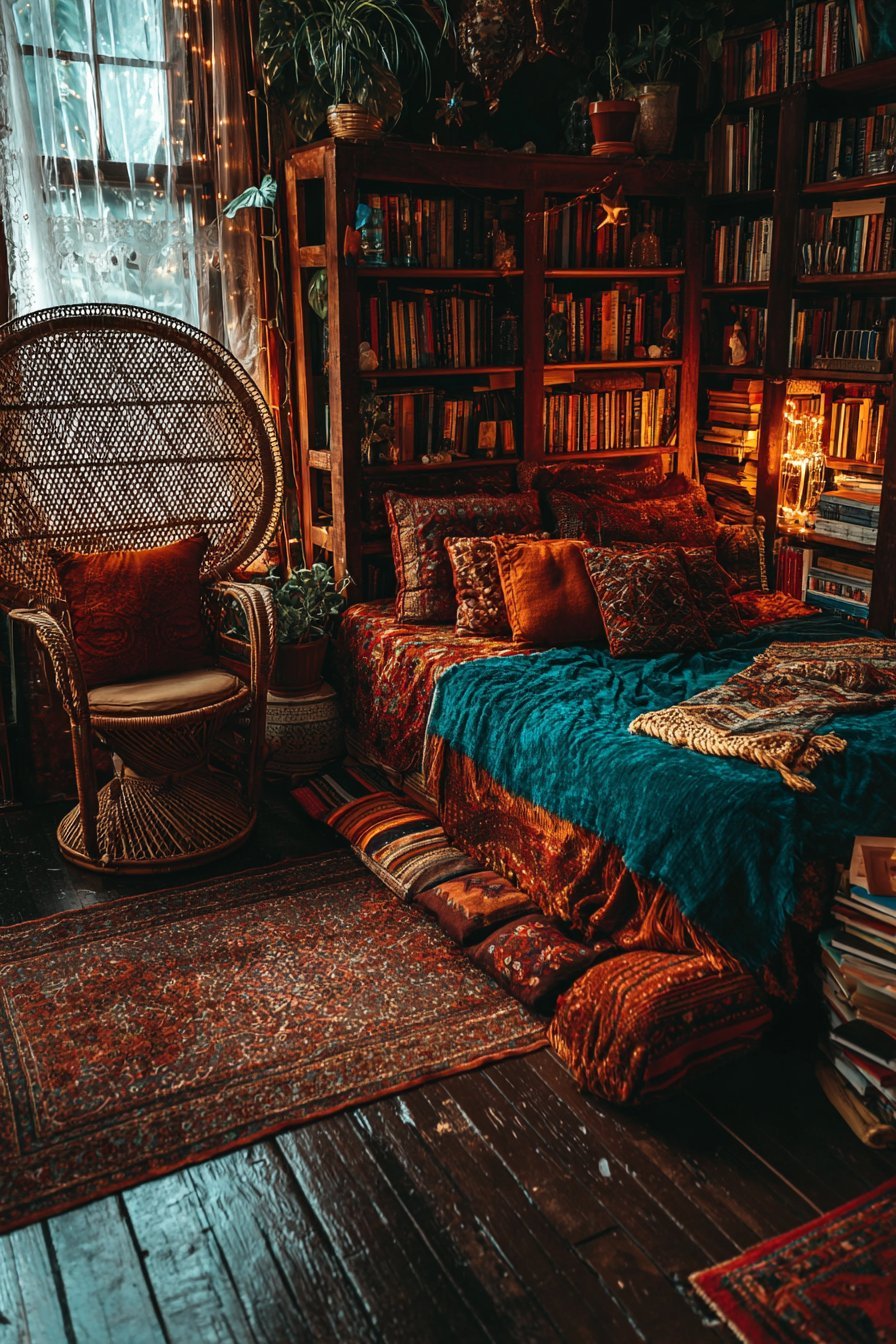 Bohemian Eclectic Book Haven