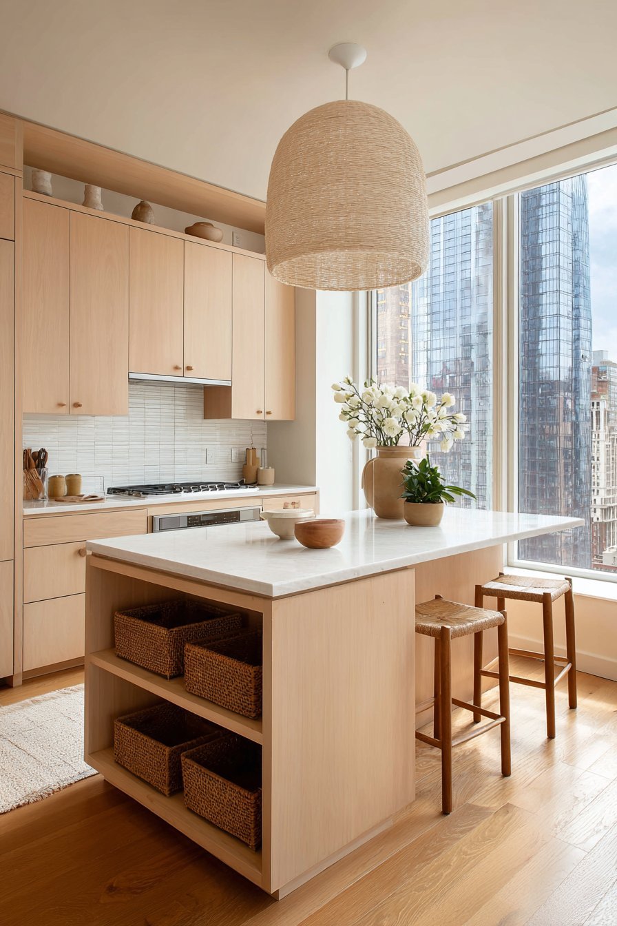 Scandinavian Light Wood Simplicity