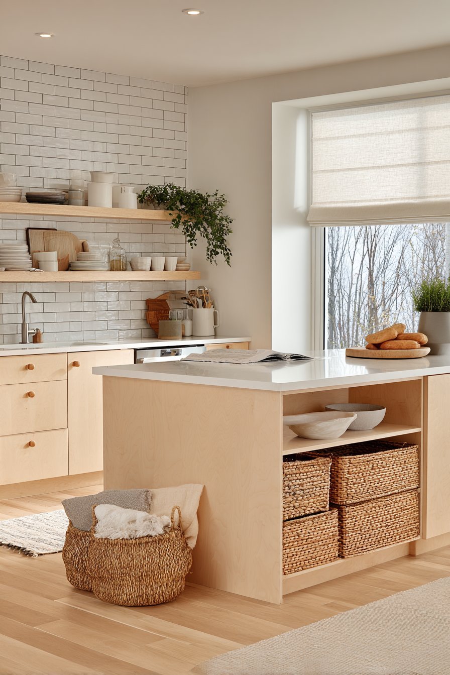 Scandinavian Light Wood Simplicity