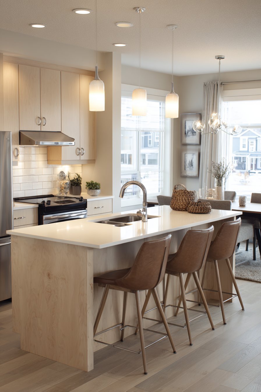 Scandinavian Light Wood Simplicity