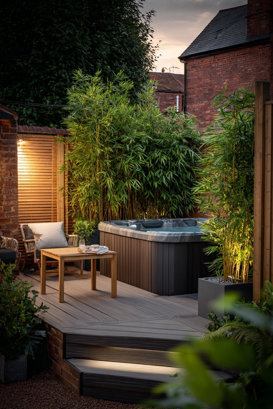 Spa-Inspired Hot Tub Retreat