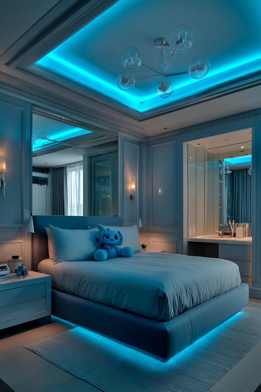 Layered Lighting Design Sophistication