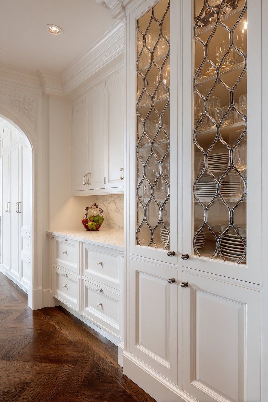 Traditional Floor-to-Ceiling Pantry Design
