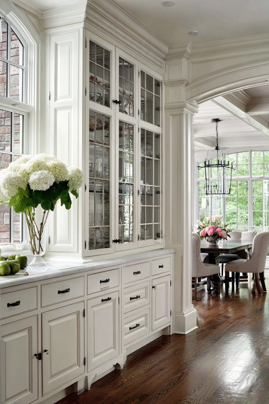 Traditional Floor-to-Ceiling Pantry Design