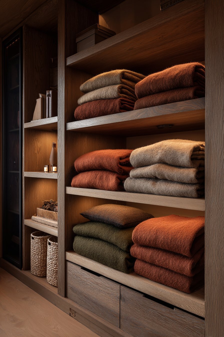 Natural Oak Custom Closet System