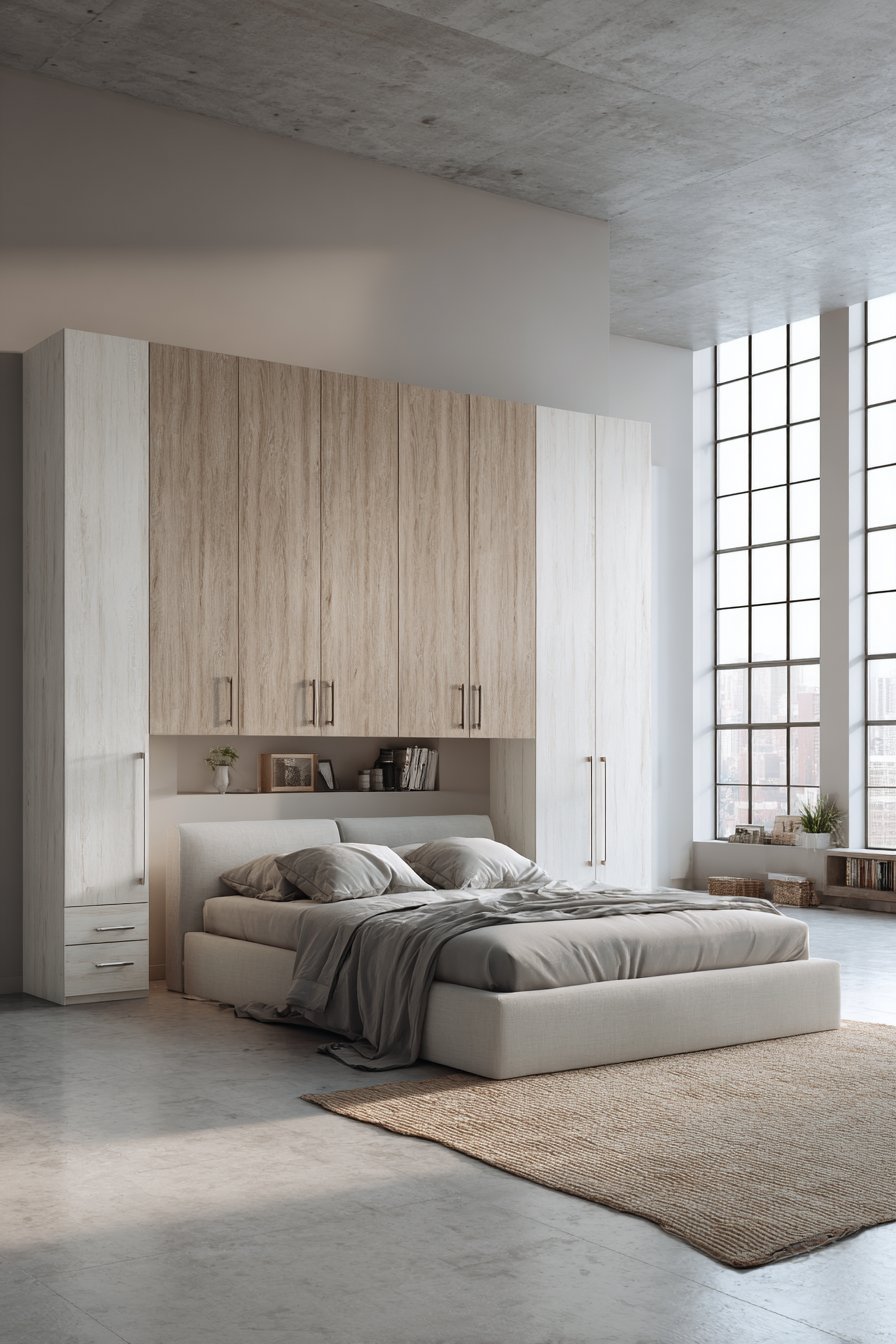 Contemporary Floating Wall-Mounted System