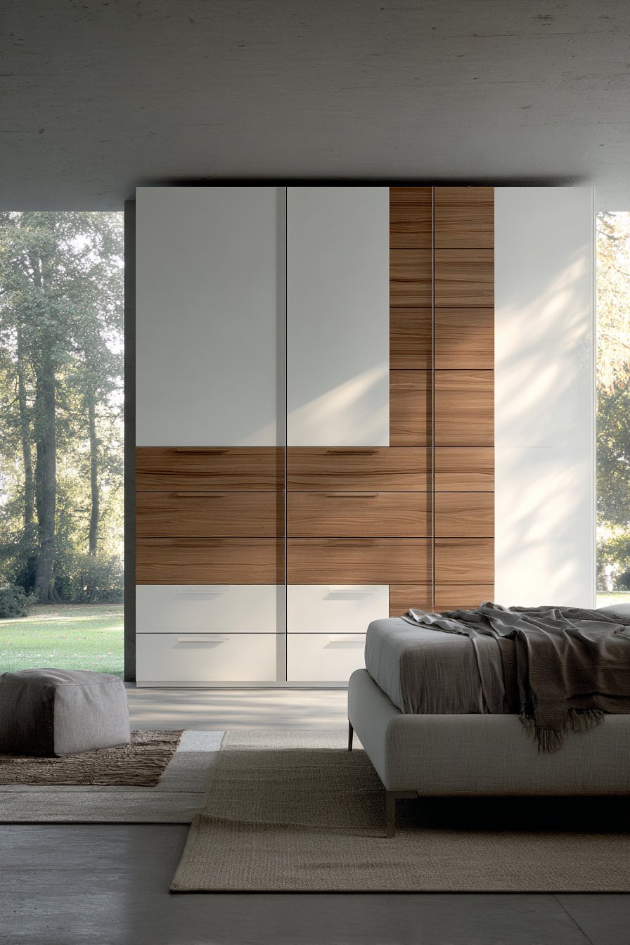 Contemporary Floating Wall-Mounted System