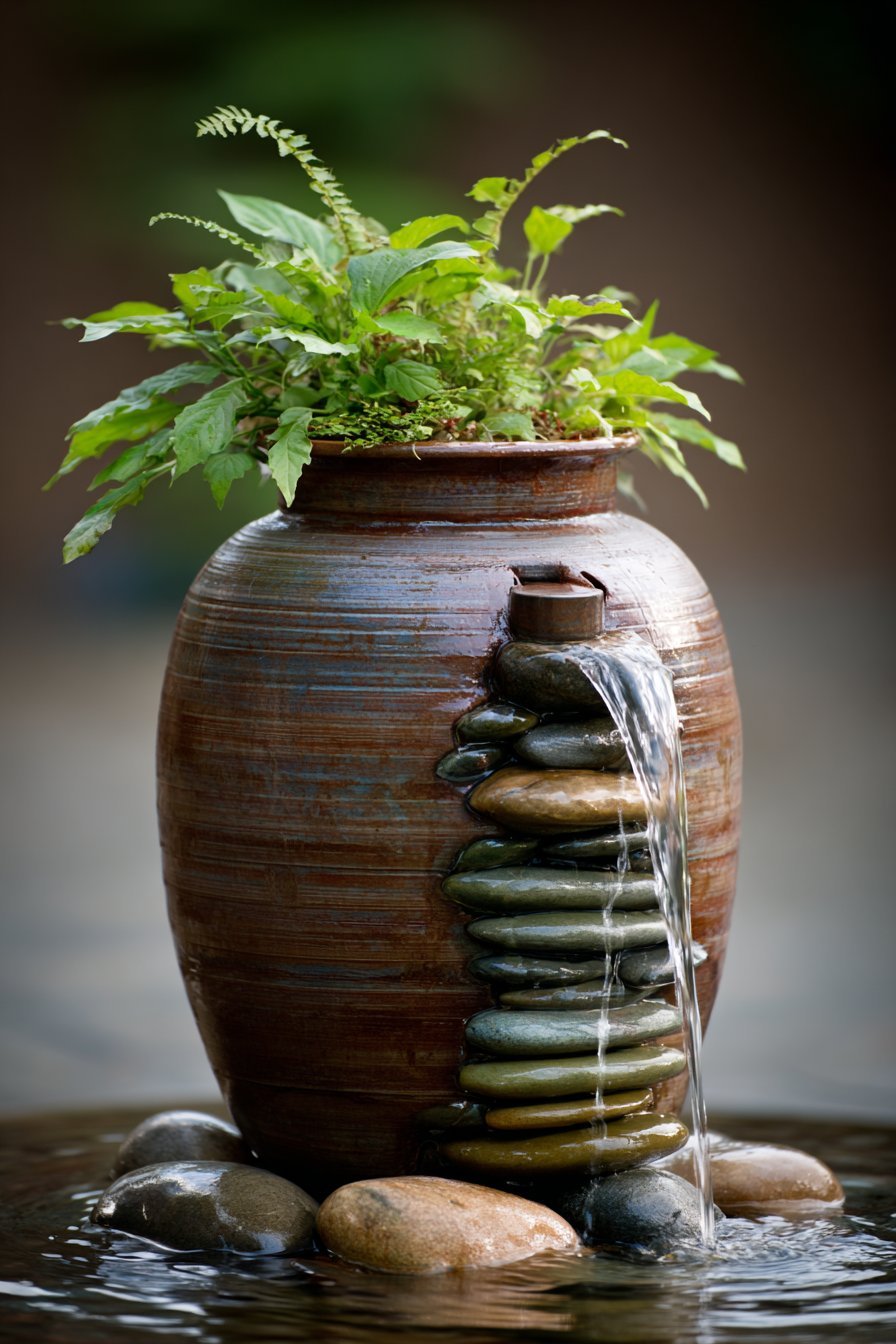 Container Fountain Water Feature