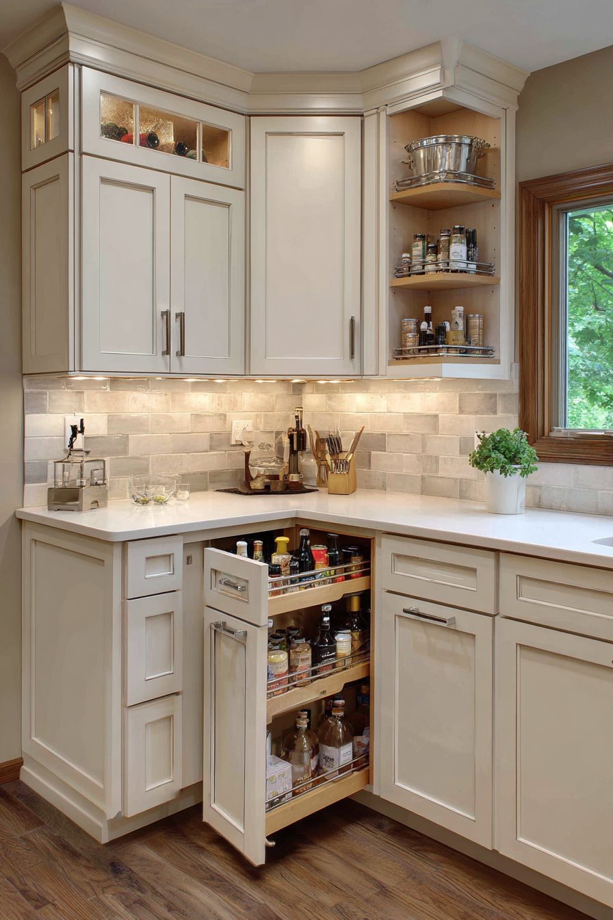 Innovative Corner Cabinet Solutions