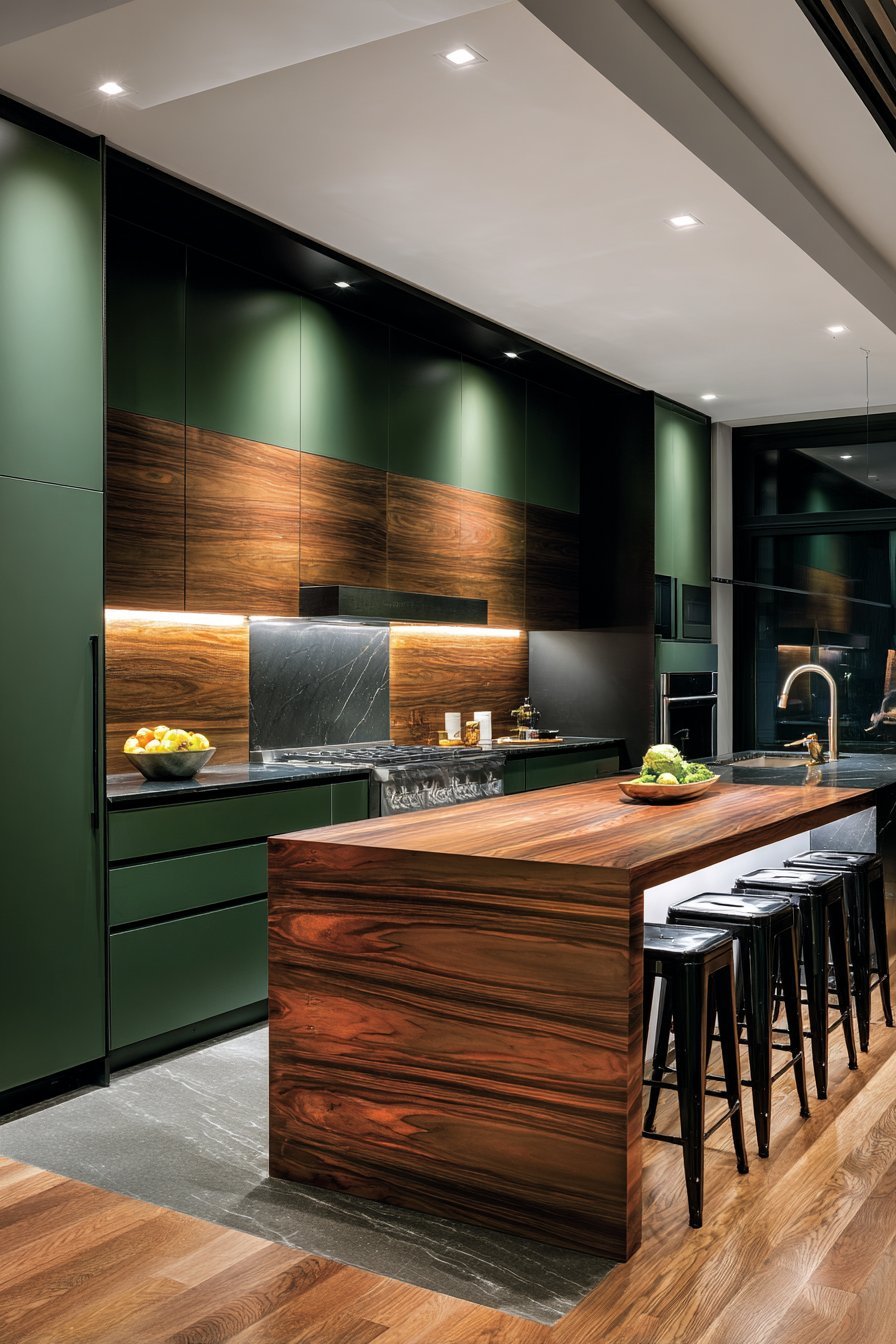 Sleek Contemporary Handleless Design