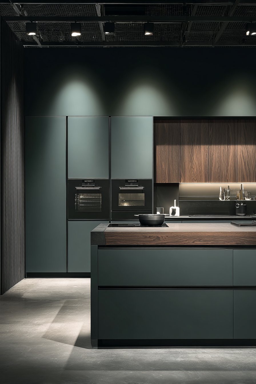 Sleek Contemporary Handleless Design