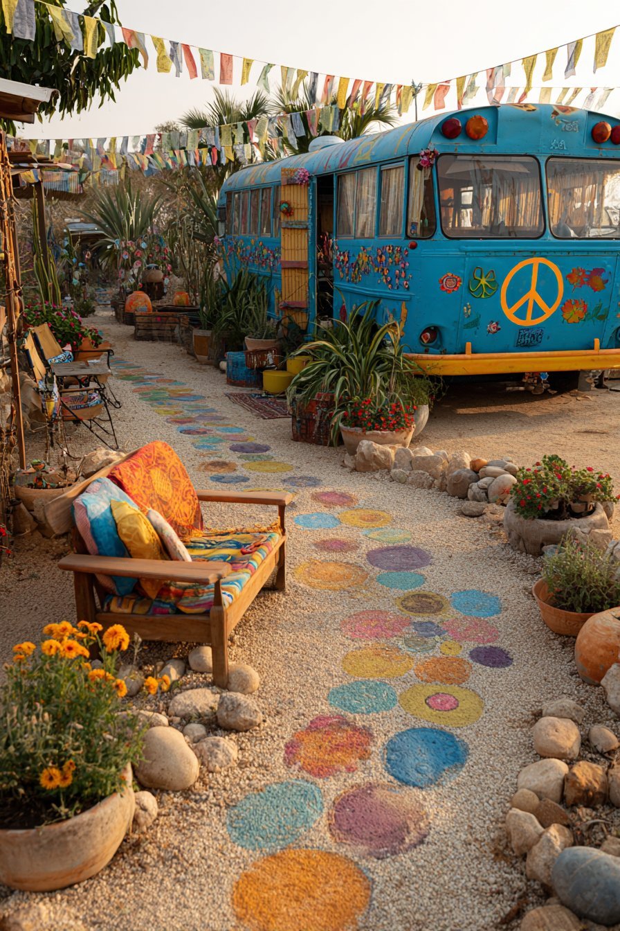 Vintage Airstream Garden Retreat