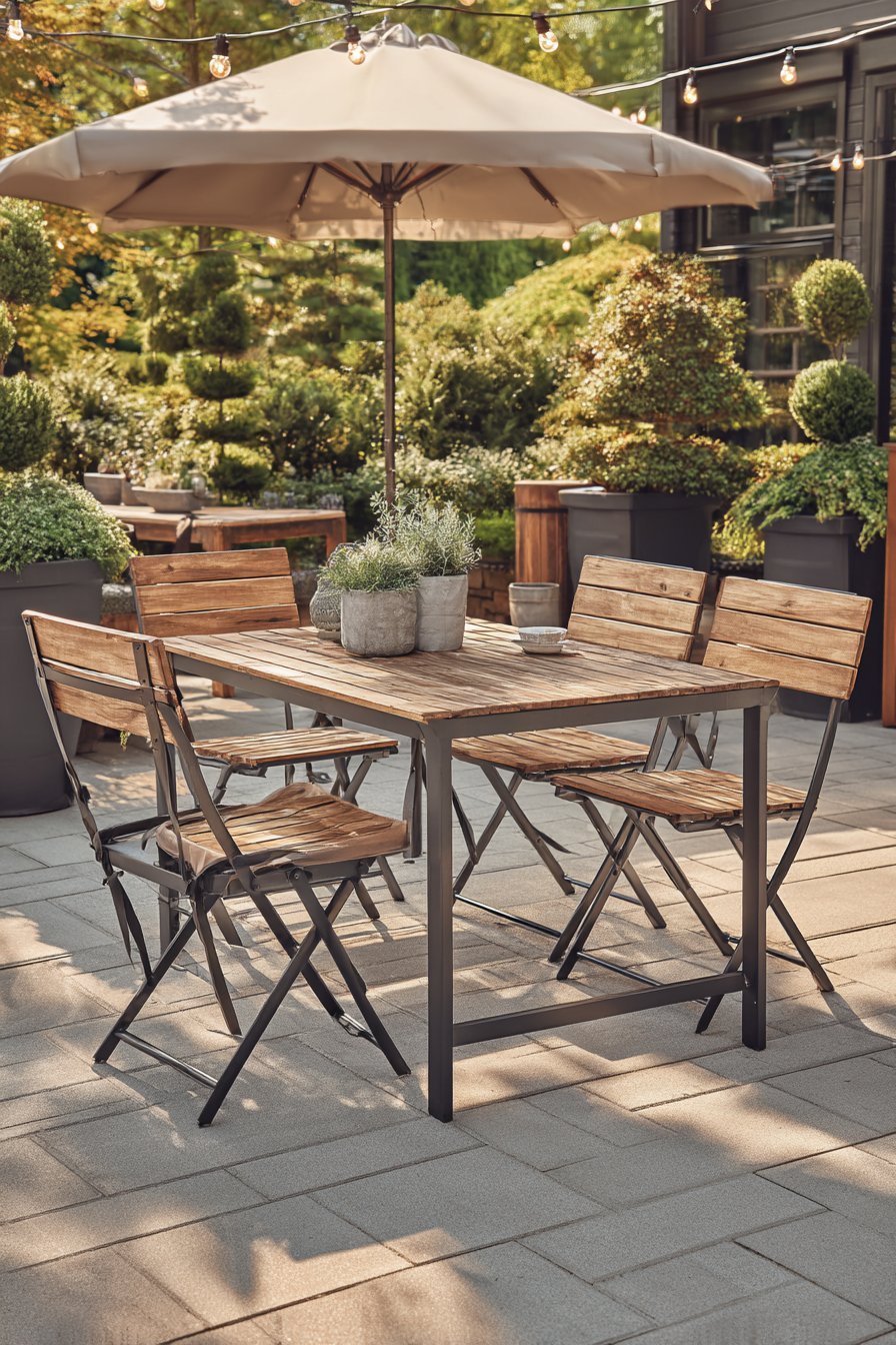 Compact Dining Terrace
