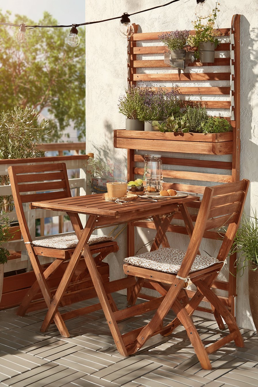 Space-Saving Dining Setup