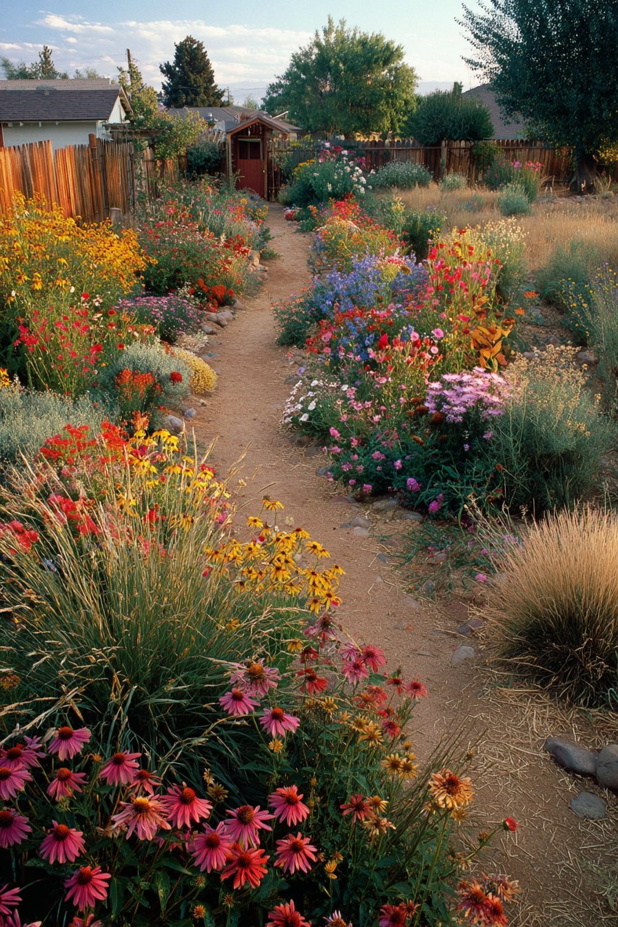 Native Perennial Border Garden