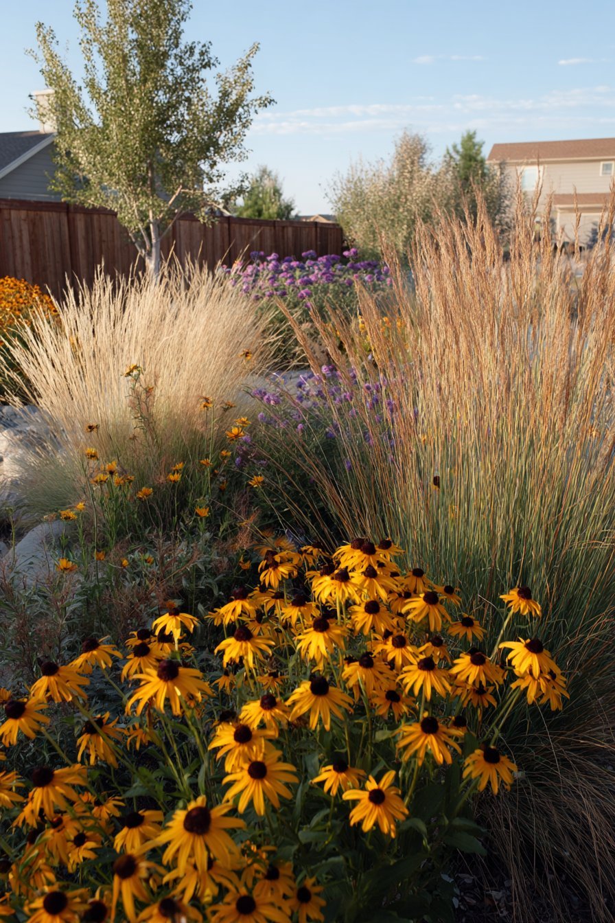 Native Perennial Border Garden