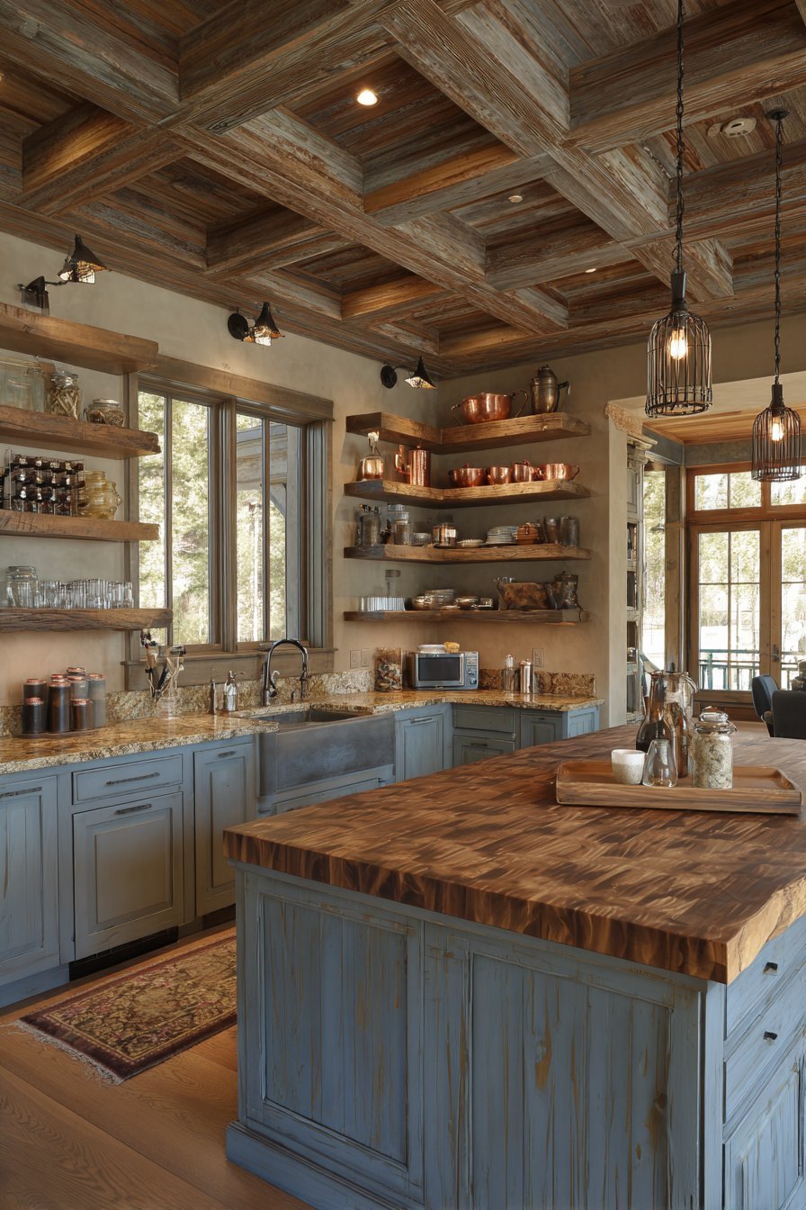 Rustic Reclaimed Wood Character