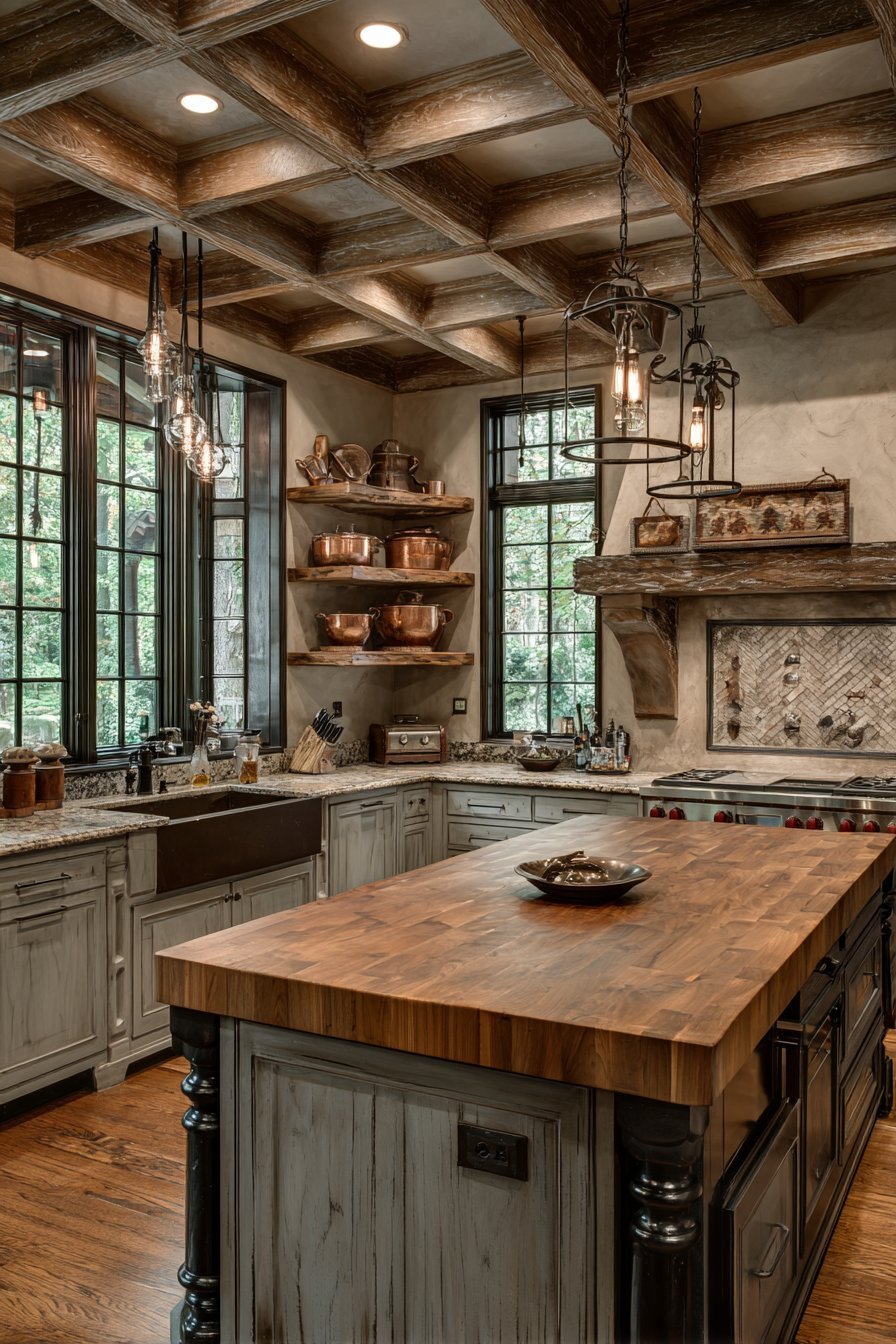 Rustic Reclaimed Wood Character