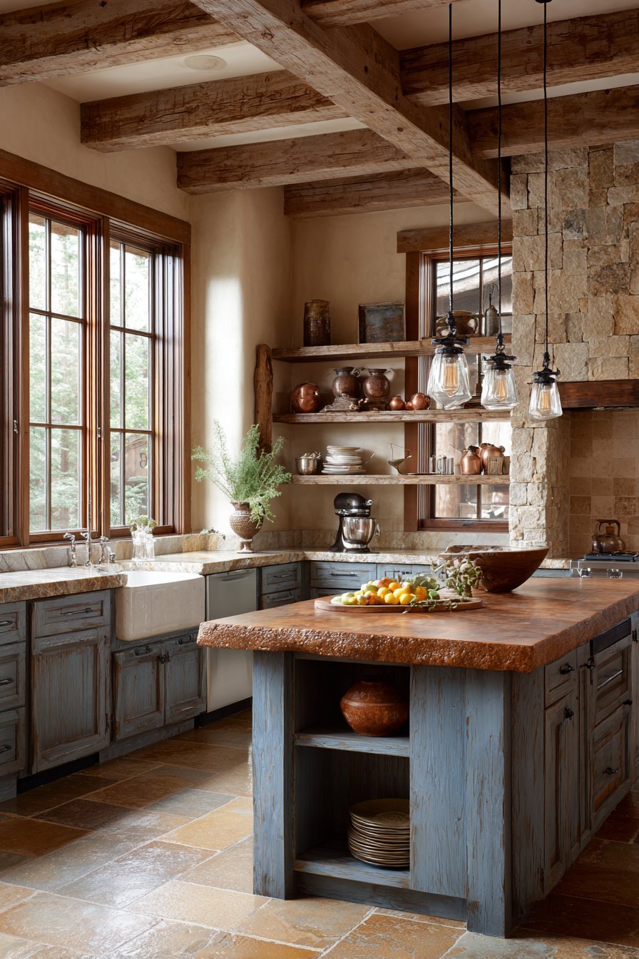 Rustic Reclaimed Wood Character