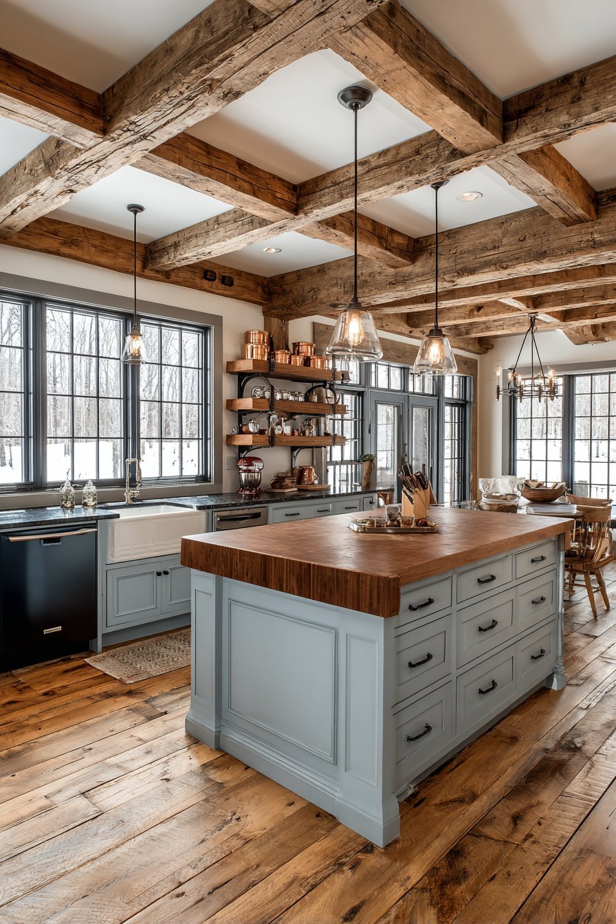 Rustic Reclaimed Wood Character