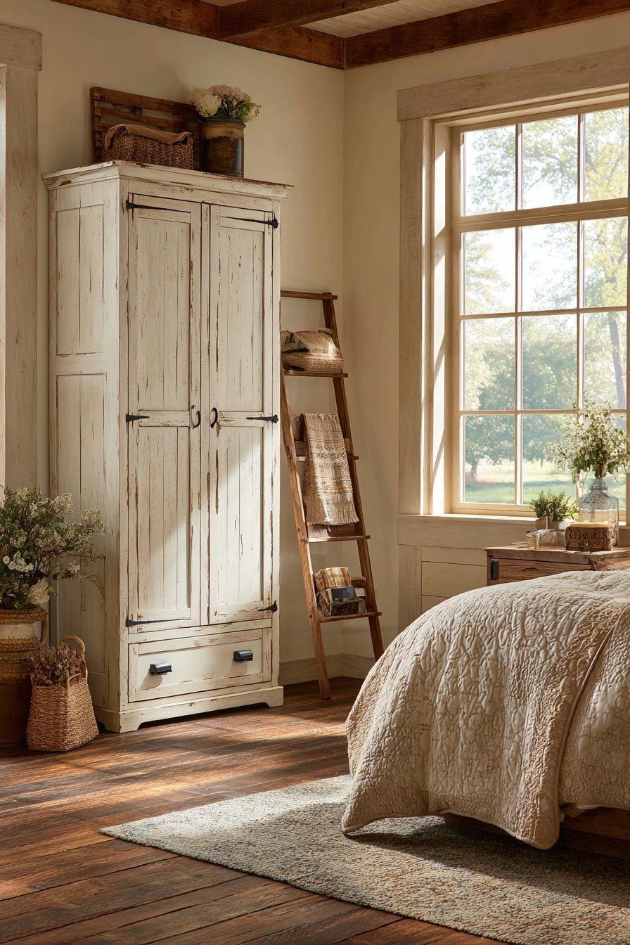 Farmhouse Character with Distressed Finish