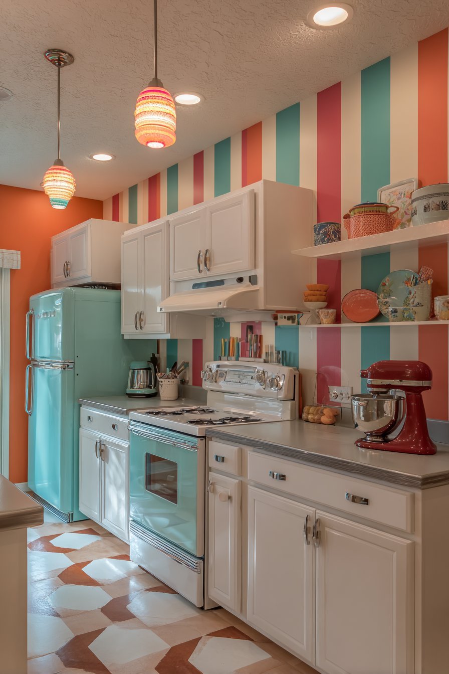 Vertical Stripe Drama