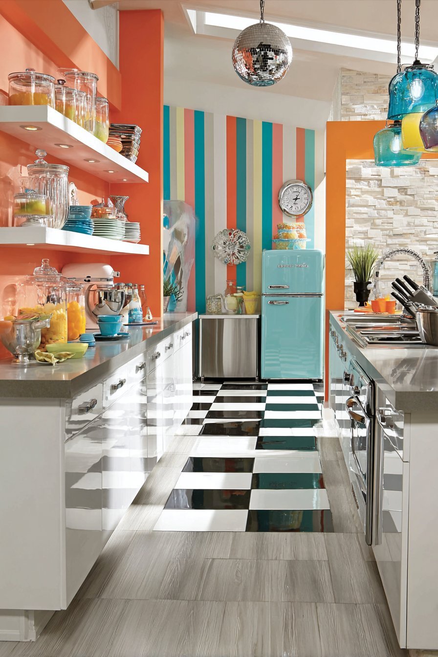 Vertical Stripe Drama