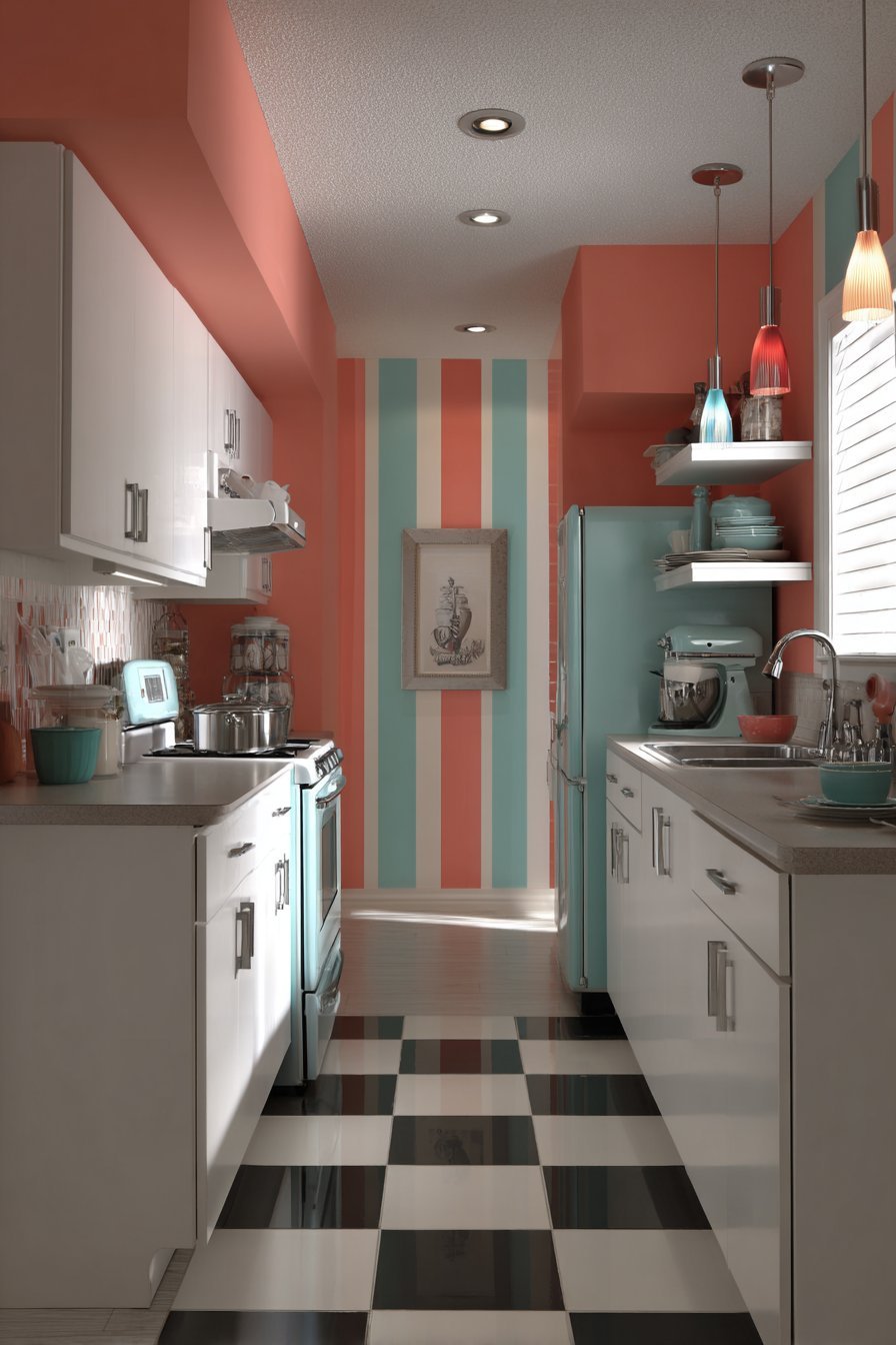 Vertical Stripe Drama