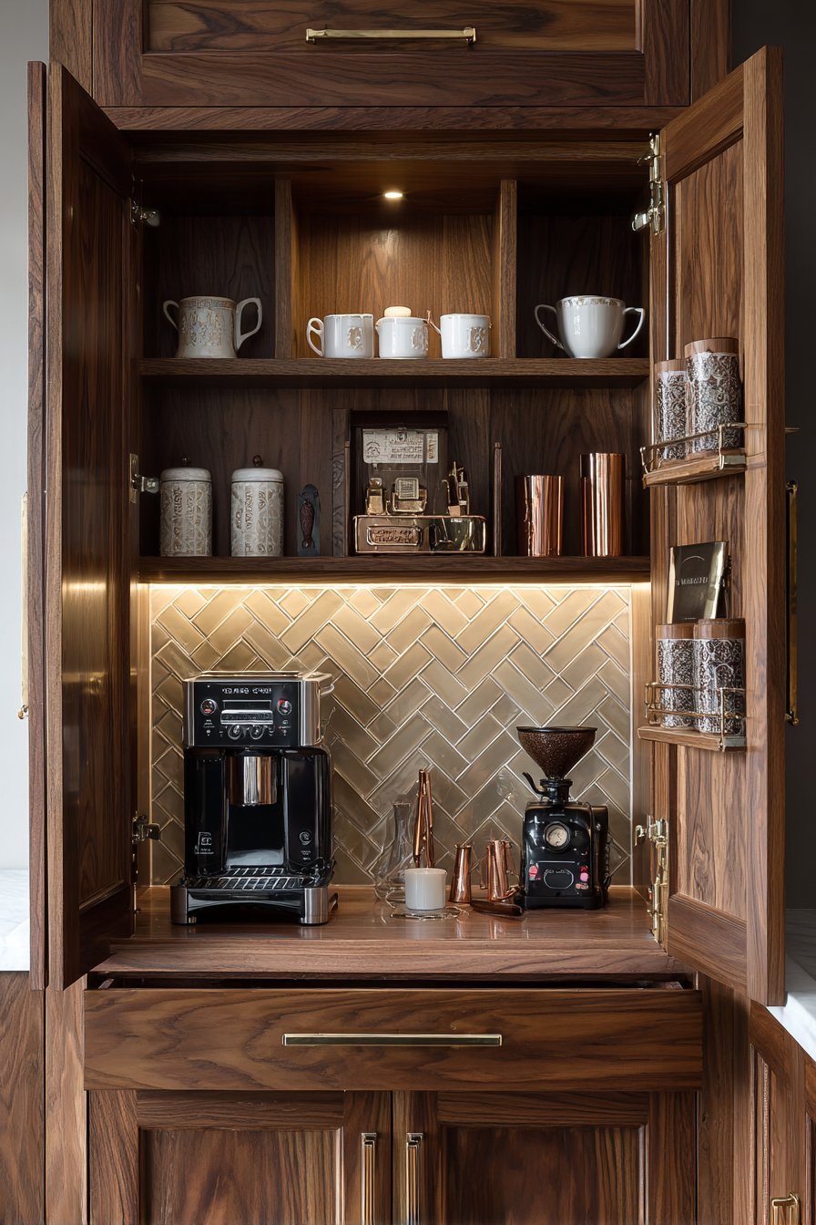 Dedicated Coffee Station with Character