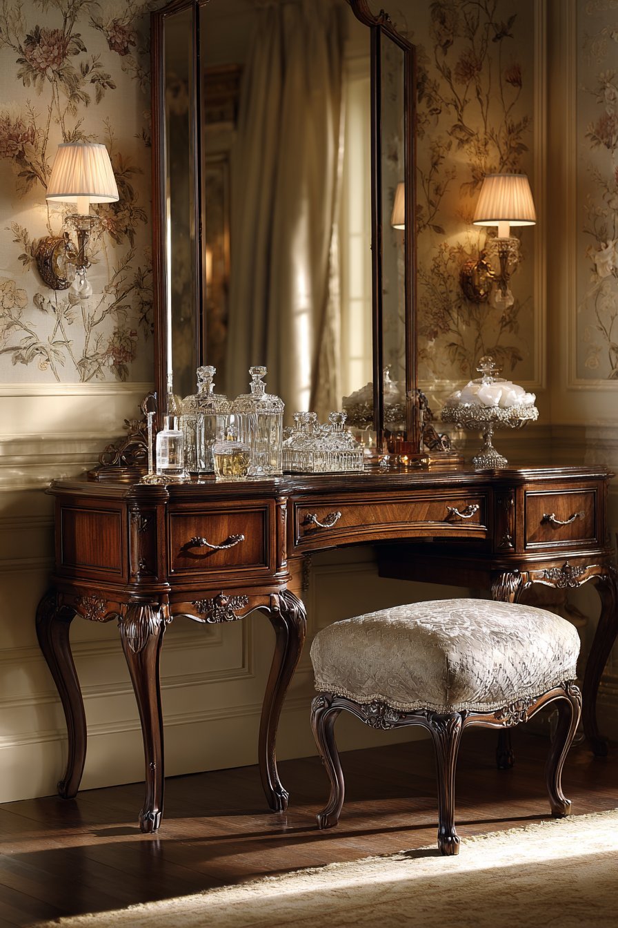 Feminine Vanity Area Elegance