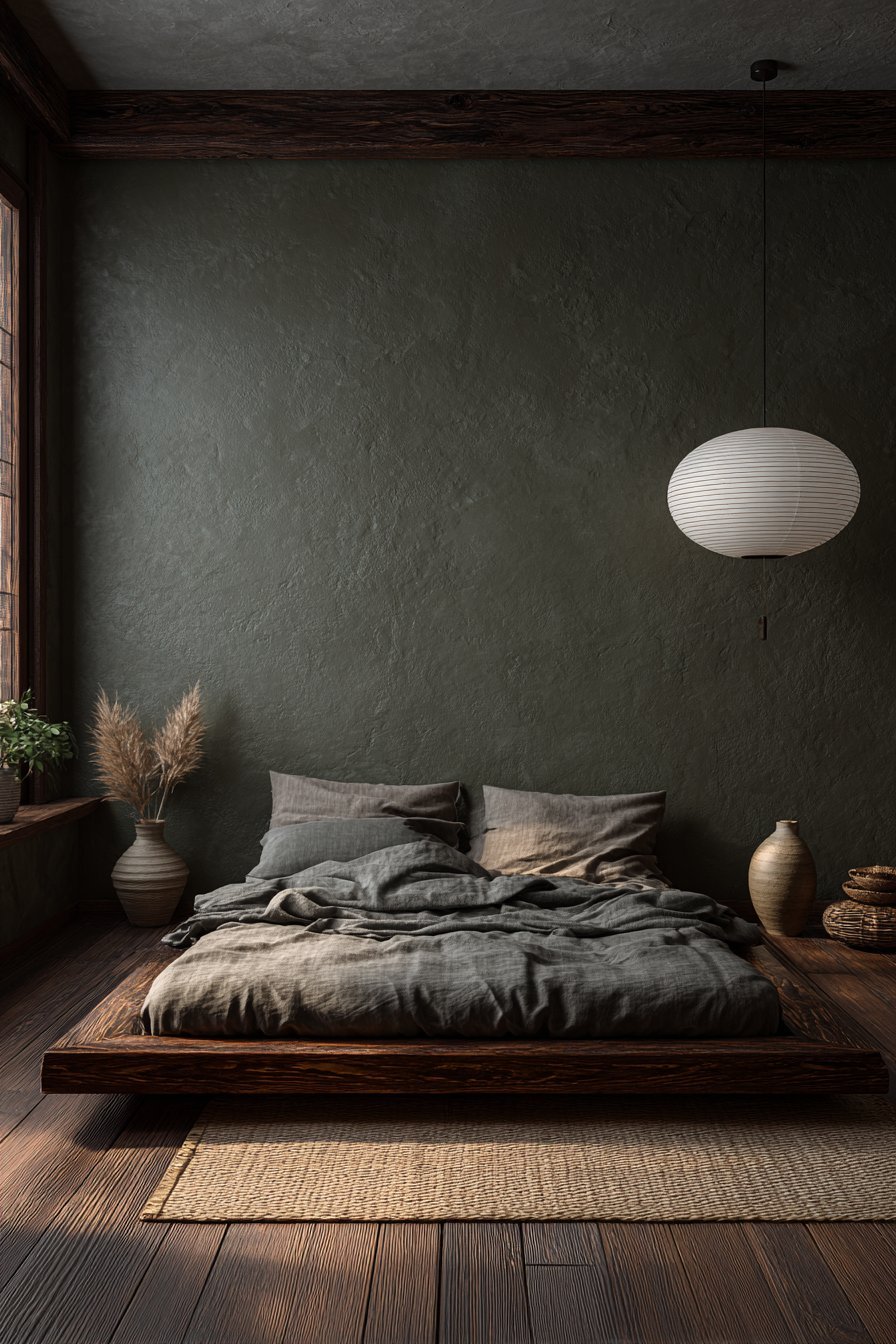 Olive Green Zen Platform