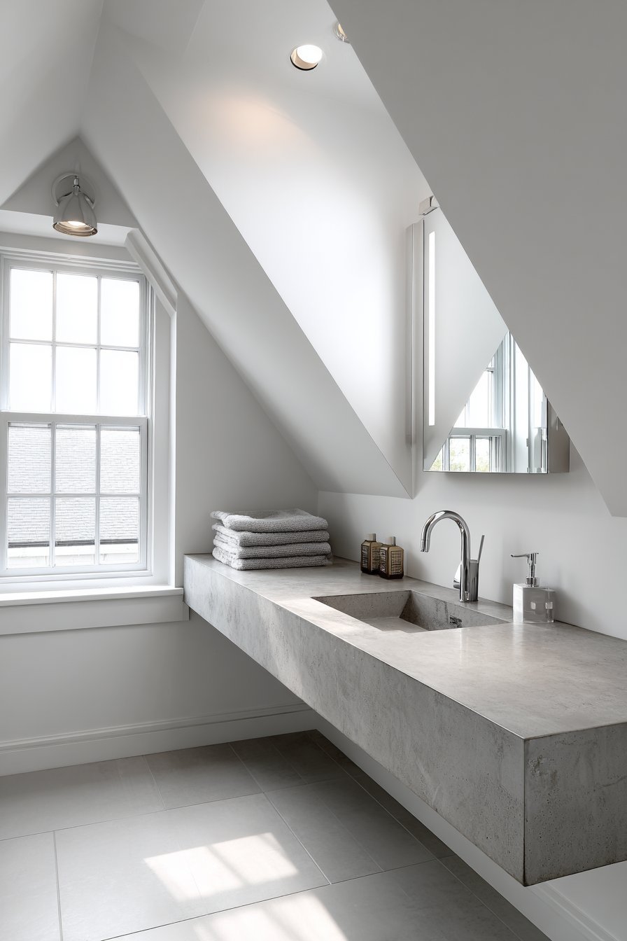 Minimalist Concrete Serenity