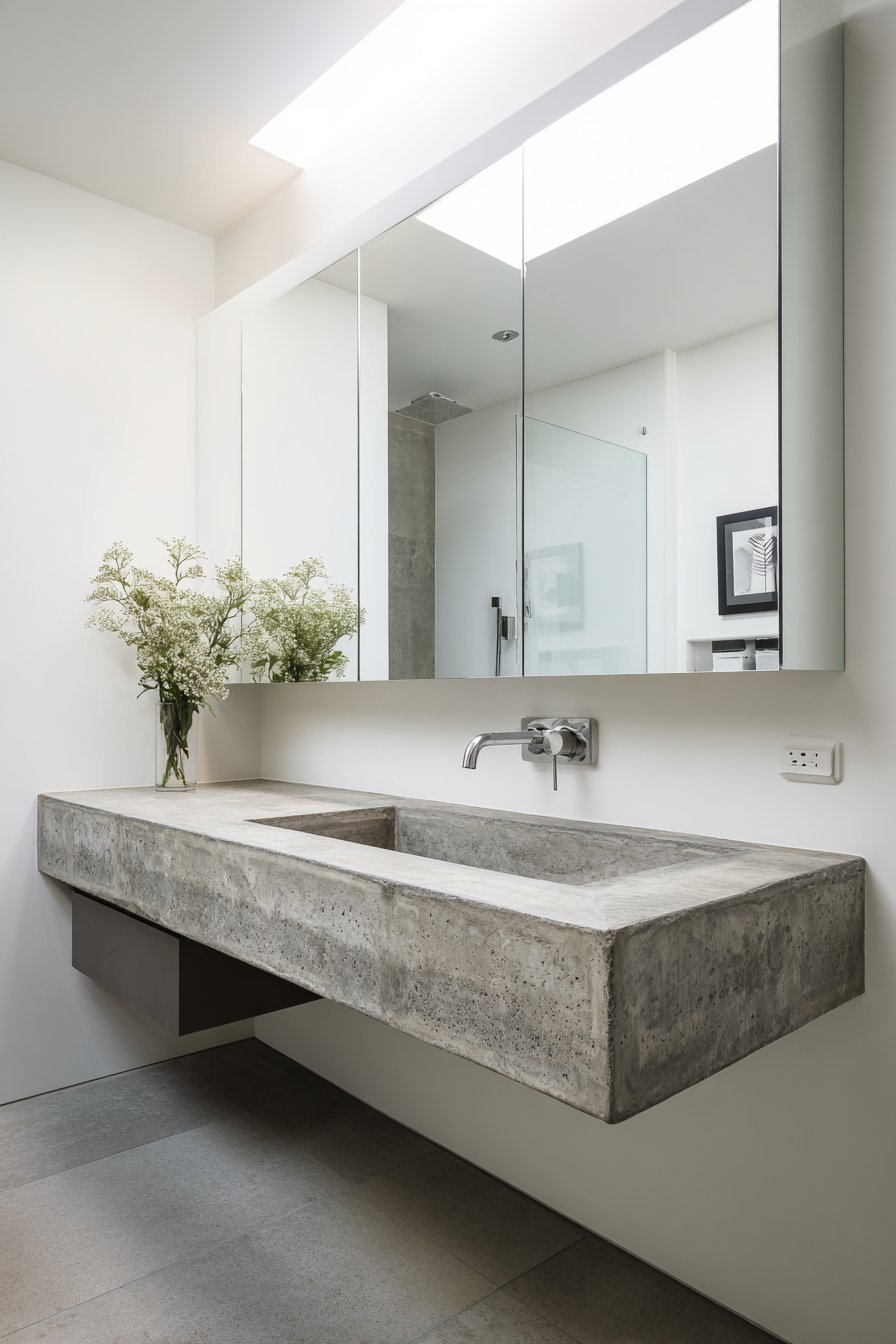 Minimalist Concrete Serenity