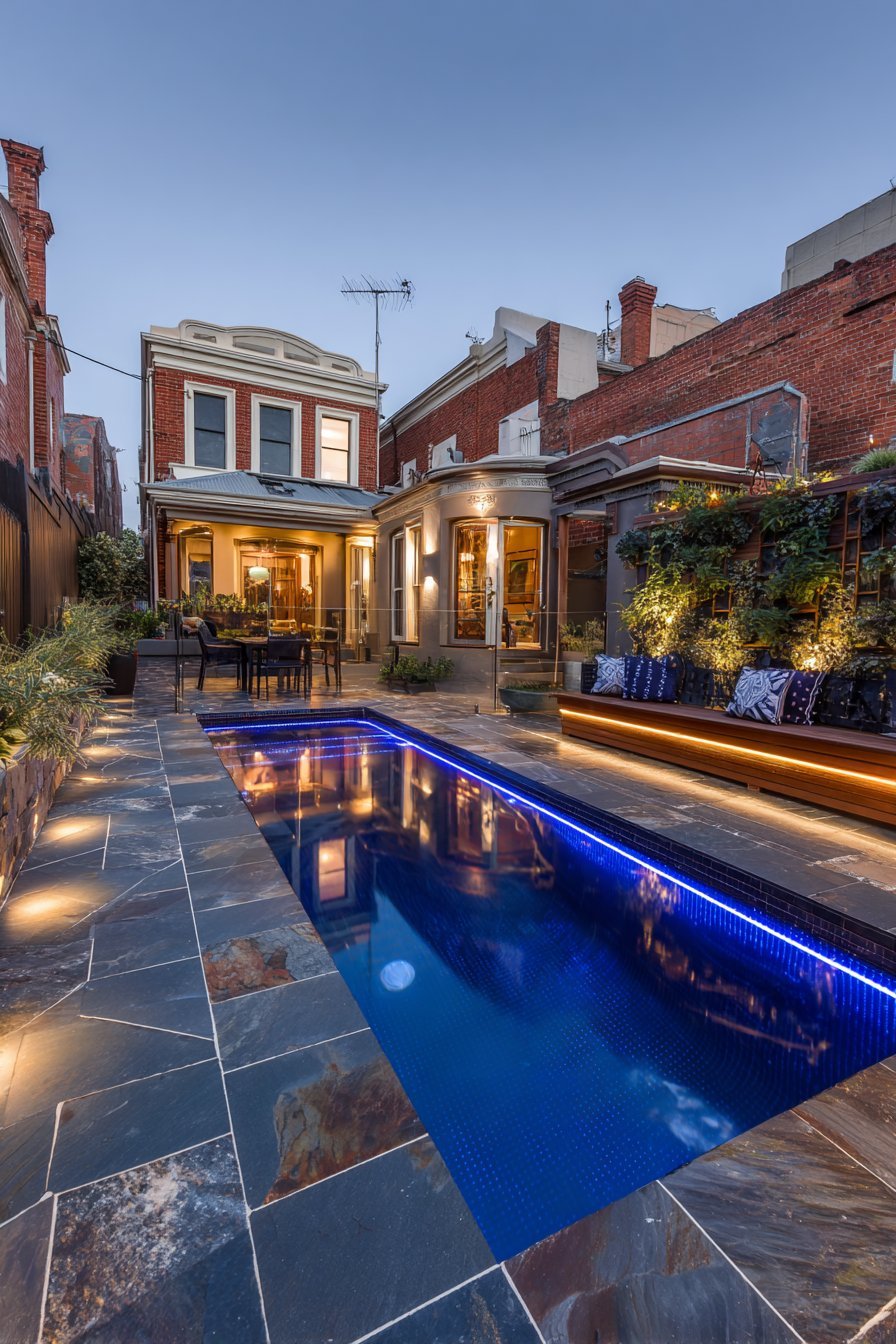 Compact Urban Plunge Pool