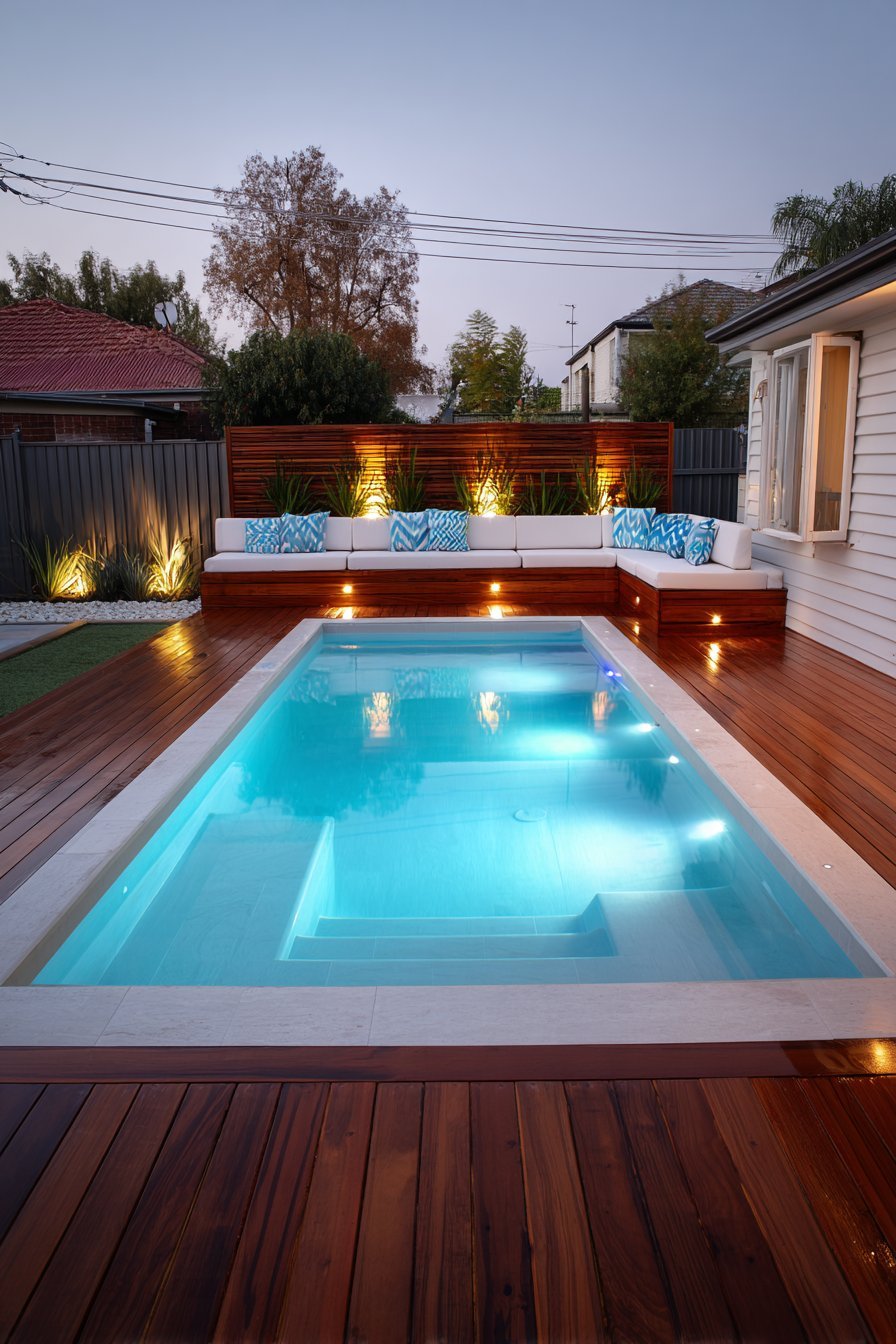 Compact Urban Plunge Pool
