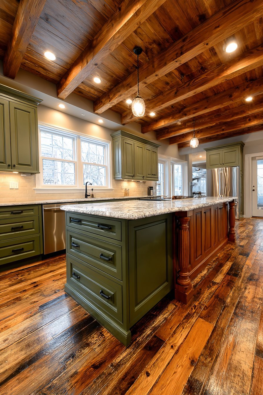 Exposed Oak Beam Ceiling