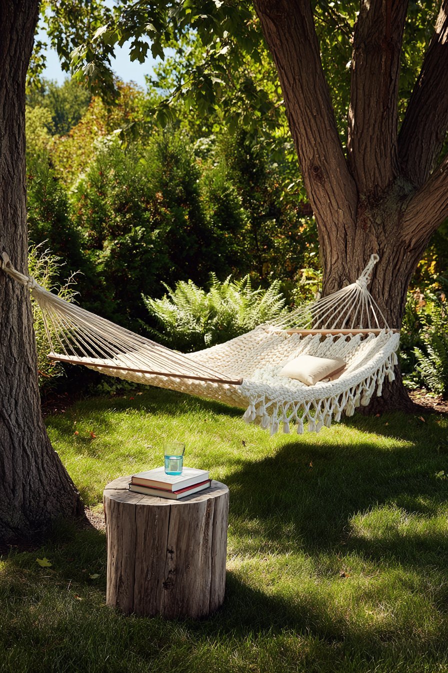 Rope Hammock Relaxation Station