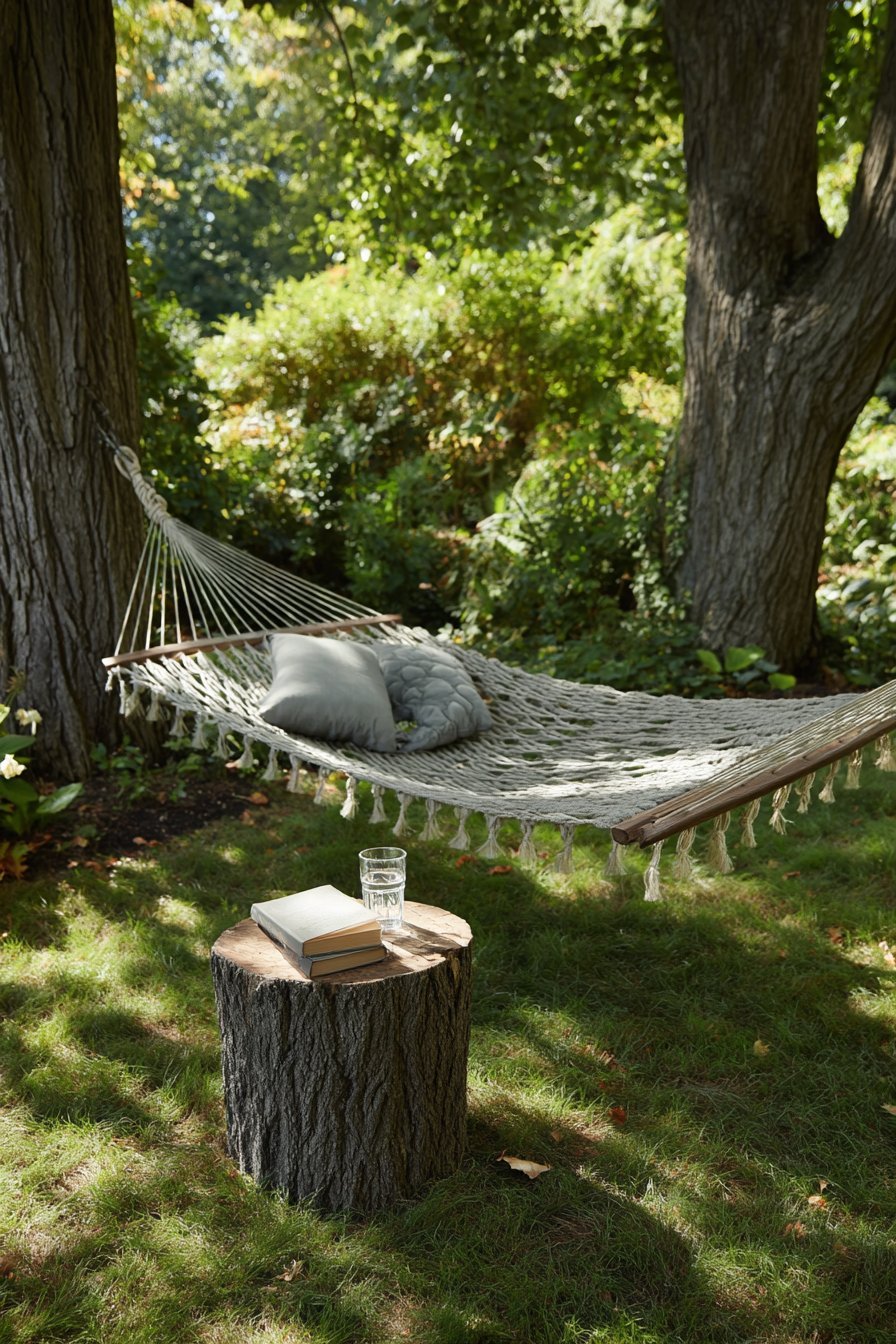 Rope Hammock Relaxation Station