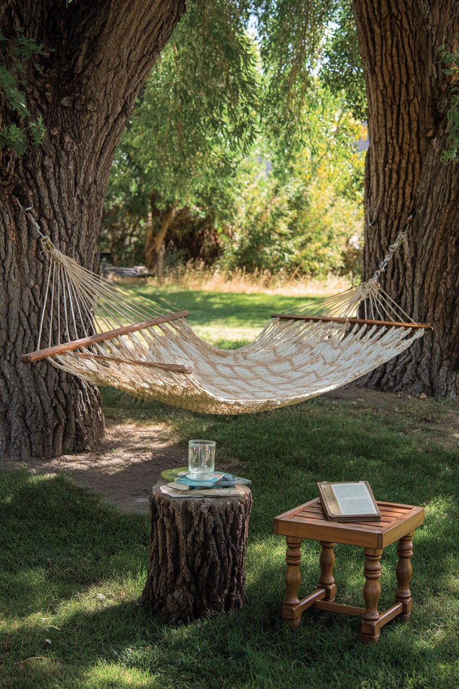 Rope Hammock Relaxation Station