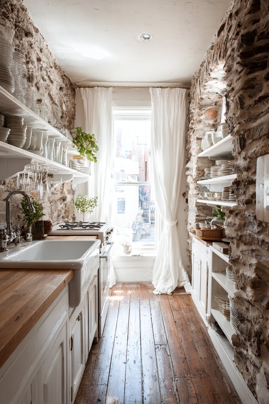 Narrow Galley Layout Efficiency